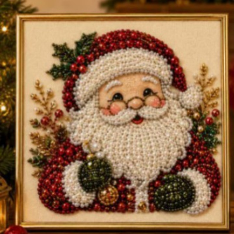 Home Decor Xmas Gifts - Christmas Santa 5D Diamond Painting Kit