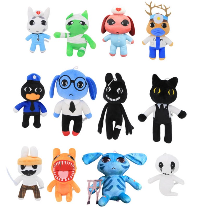 Home Decor Company - Horror Game Animal Hospital Plush Dolls,Soft