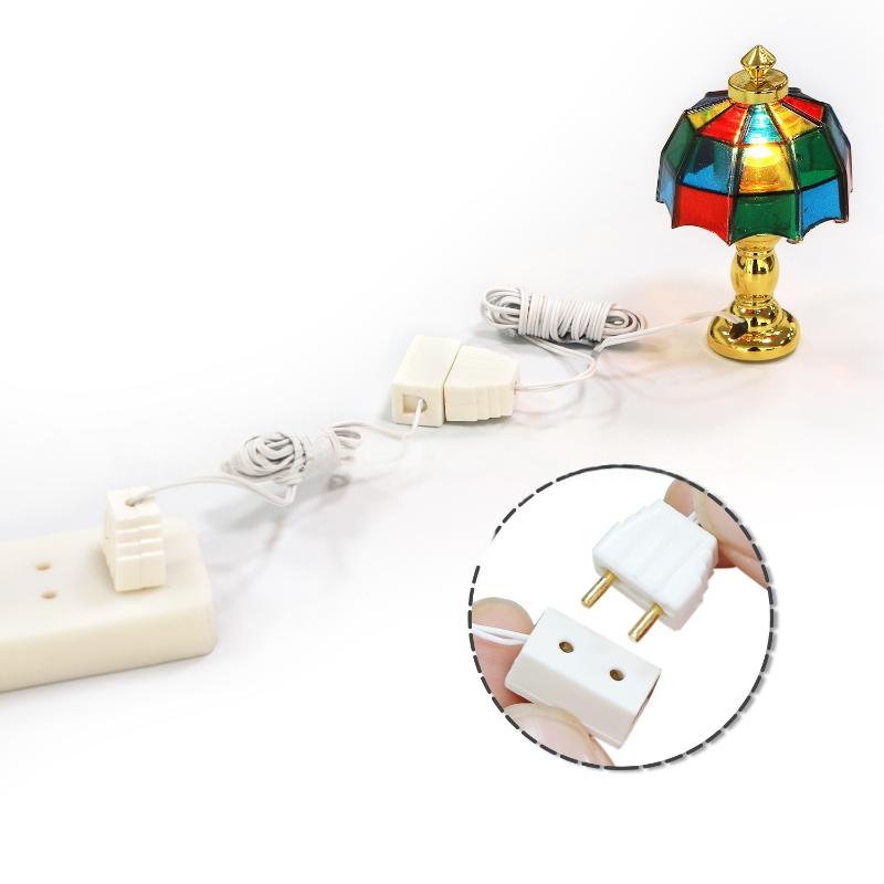 Home Decor Company - 1Pcs 1/12 Dollhouse Decorative Lamp Transformer