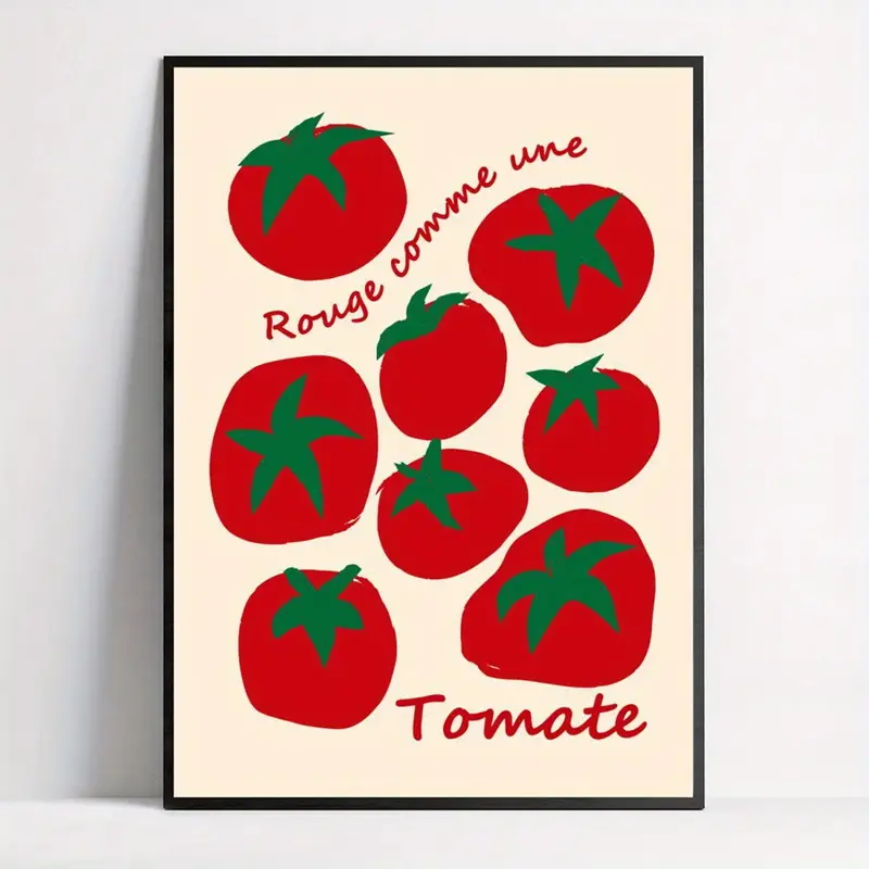 Modern Colorful Red Tomatoes W - Home Decor Foto 评论和价格