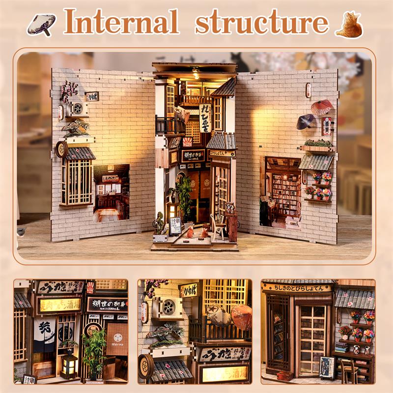 Cat's Alley DIY Miniature Hous - Home Decor Catalog 评论和价格