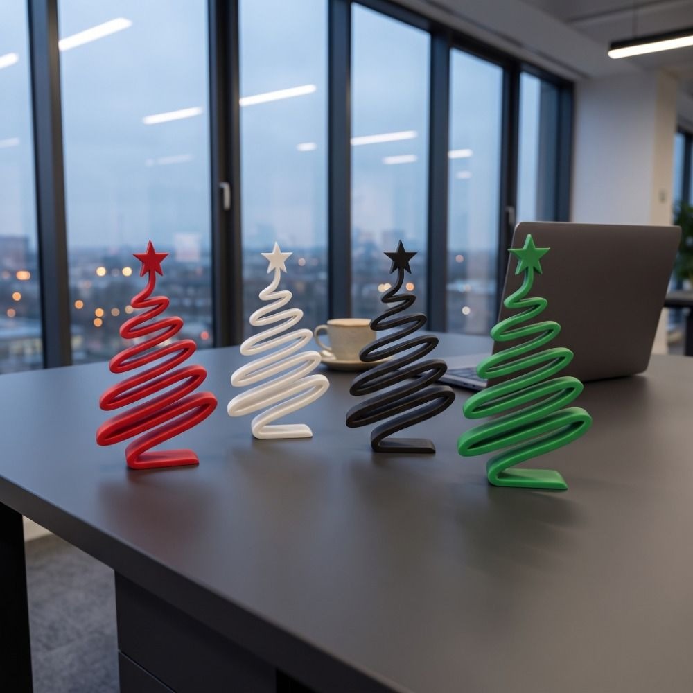 Simple 3D-Printed Christmas Fi - Home Xmas Decor Ideas 评论和价格