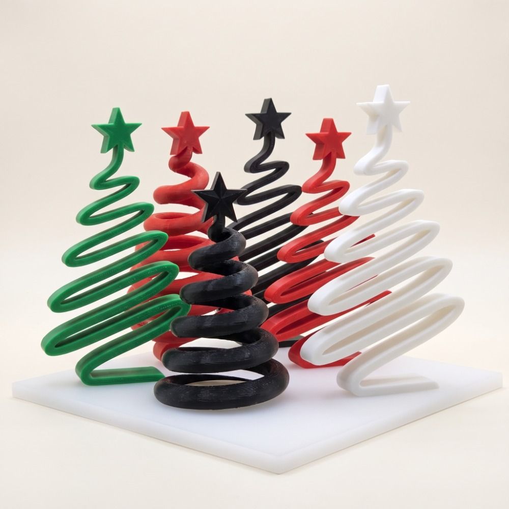 Simple 3D-Printed Christmas Fi - Home Xmas Decor Ideas 评论和价格