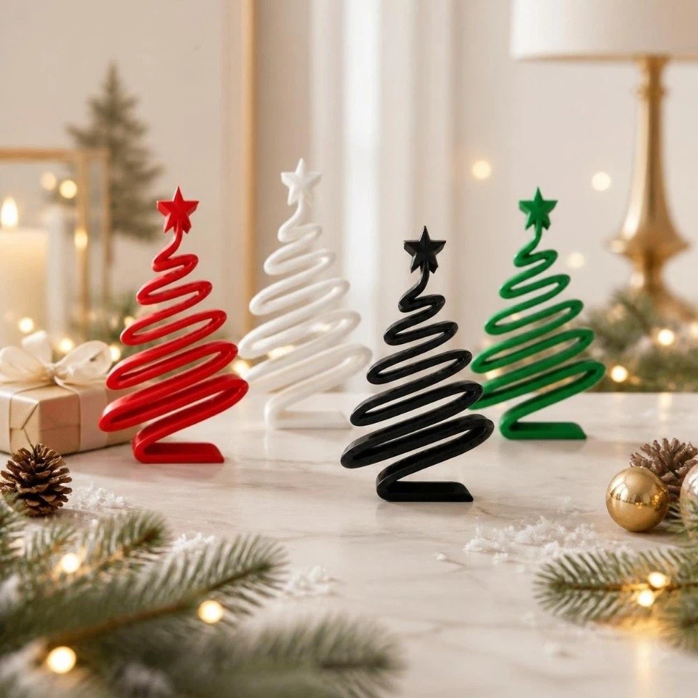 Simple 3D-Printed Christmas Fi - Home Xmas Decor Ideas 评论和价格