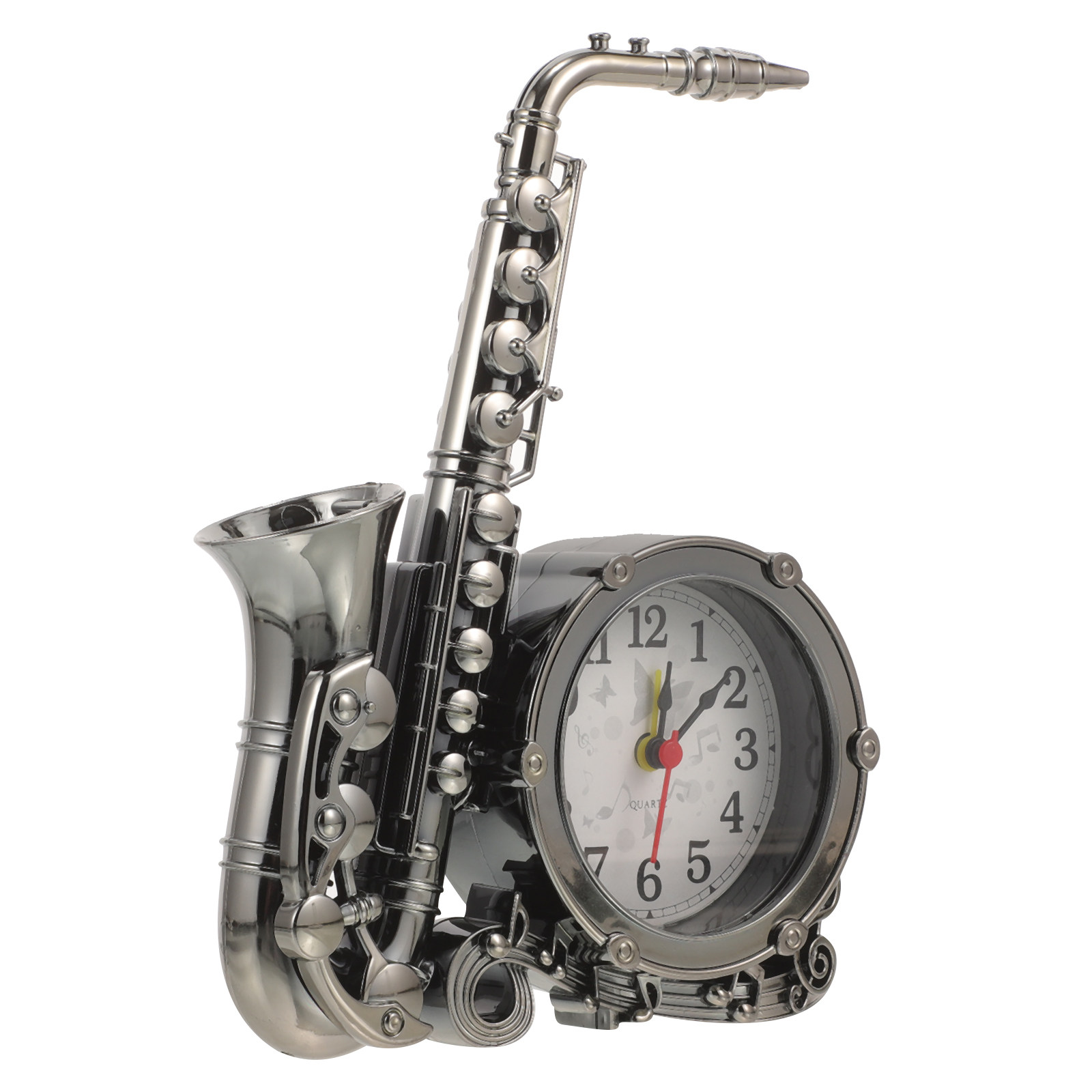 Saxophone Shaped Retro Vintage - Vintage Alarm Clock 评论和价格
