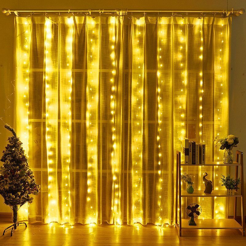 USB LED Curtain String Lights  - Fairy Lights Bedroom 评论和价格