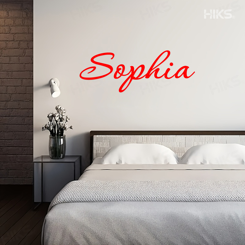 1PC Custom Name Wall Decal Per - Home Decor Wall Stickers 评论和价格