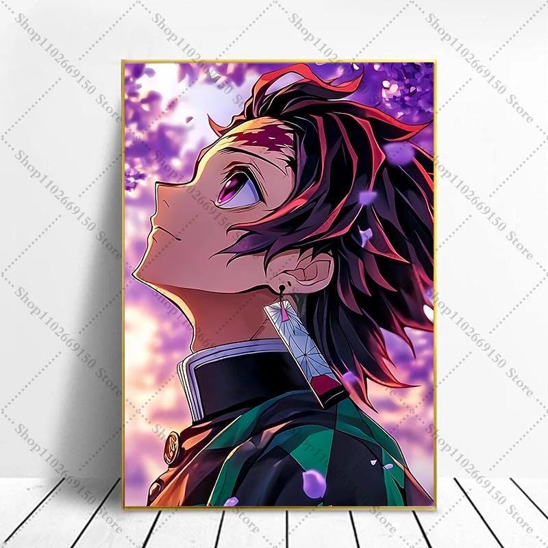 Anime Creative Picture Home De - Home Decor Canvas 评论和价格