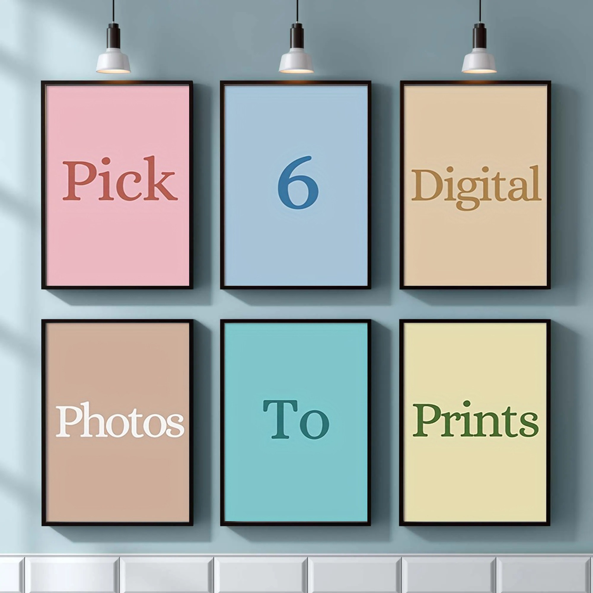 4/5/6pcs Custom Canvas Printin - Home Decor Canvas 评论和价格