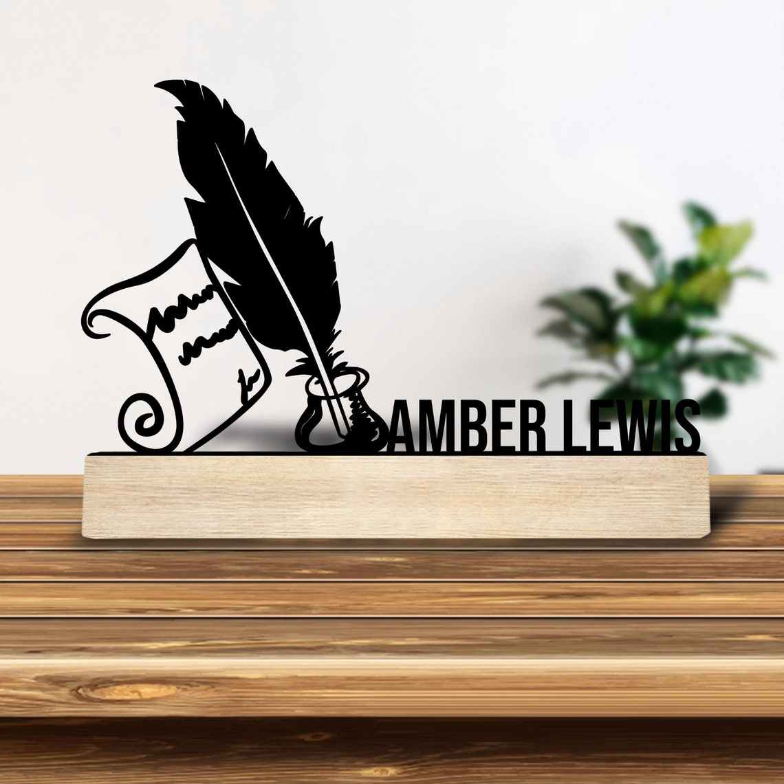 1pc Personalized Retro Iron St - Home Decor Company 评论和价格