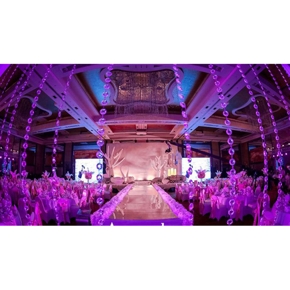 10M Clear Octagonal Acrylic Be - String Curtain Light 评论和价格