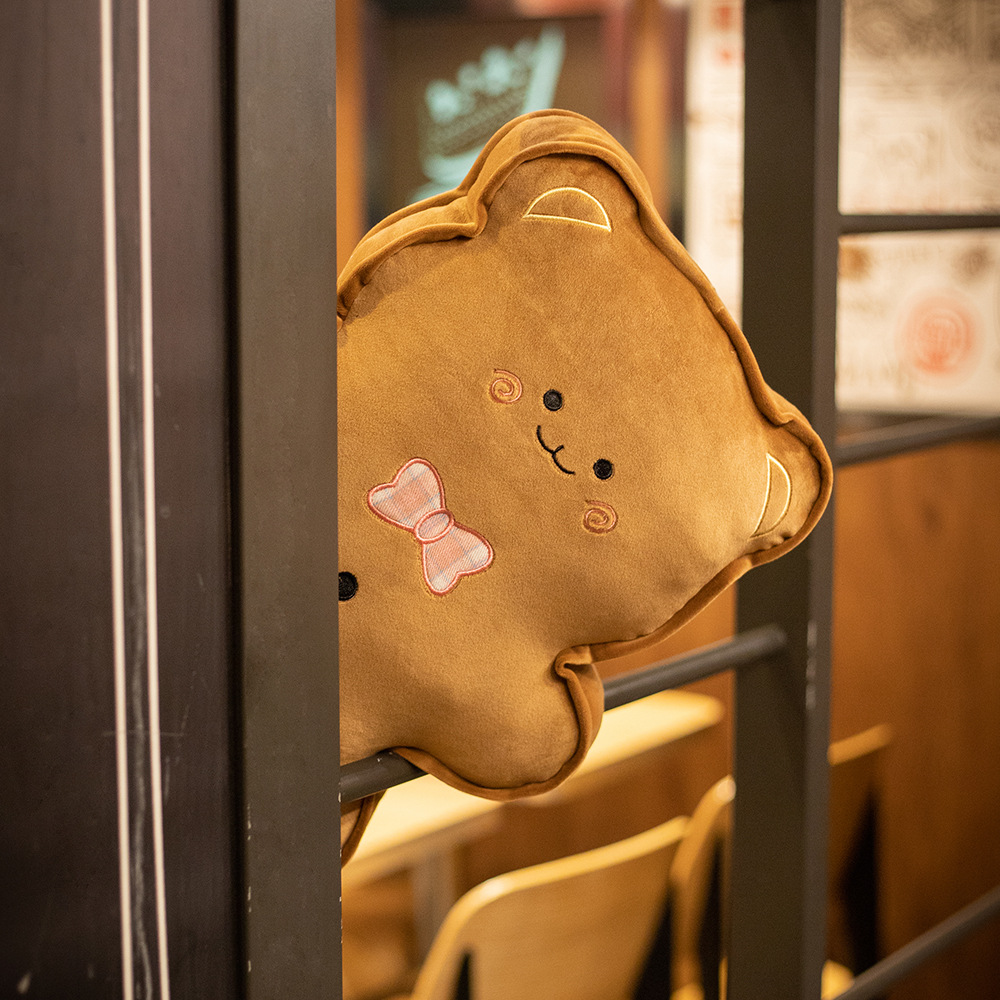 45cm Cute Gingerbread Man Plus - Home Decor Xmas Gifts 评论和价格