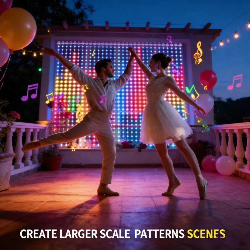 Smart 400LED Curtain Lights, M - String Curtain Light 评论和价格