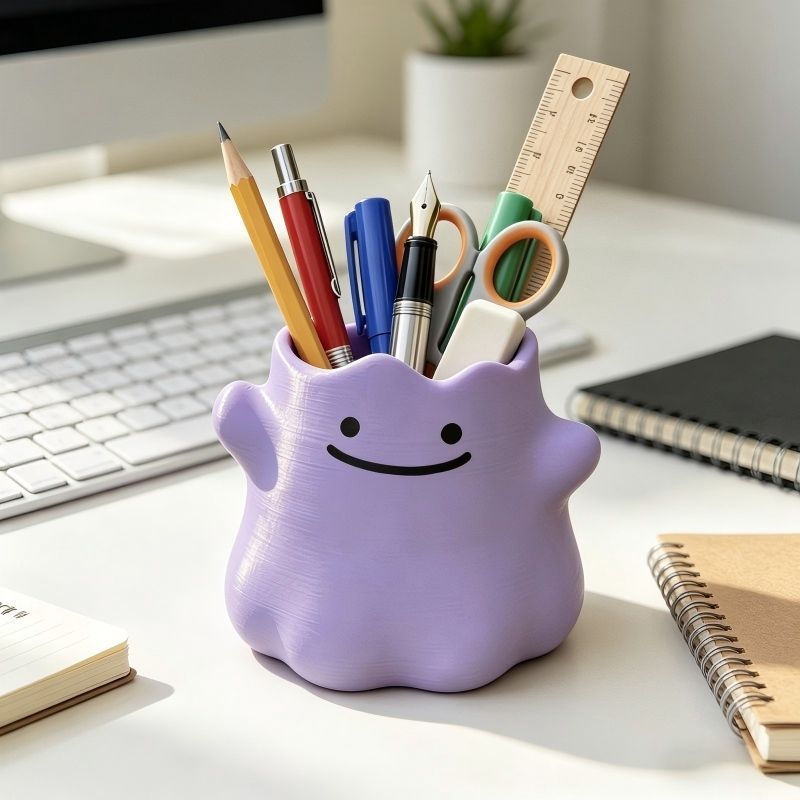 Cartoon Character Pen Holder C - Home Decor Company 评论和价格