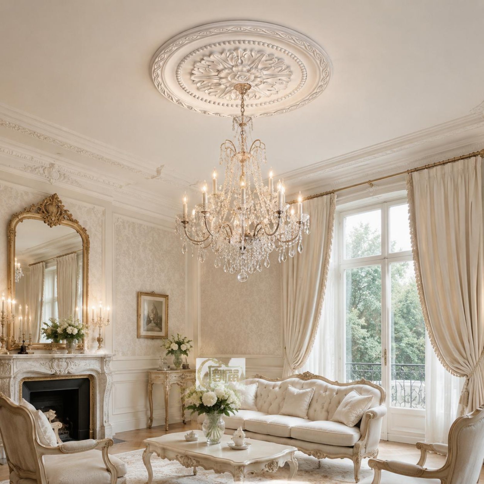 Ceiling Medallion European Des - Home Decor Design 评论和价格
