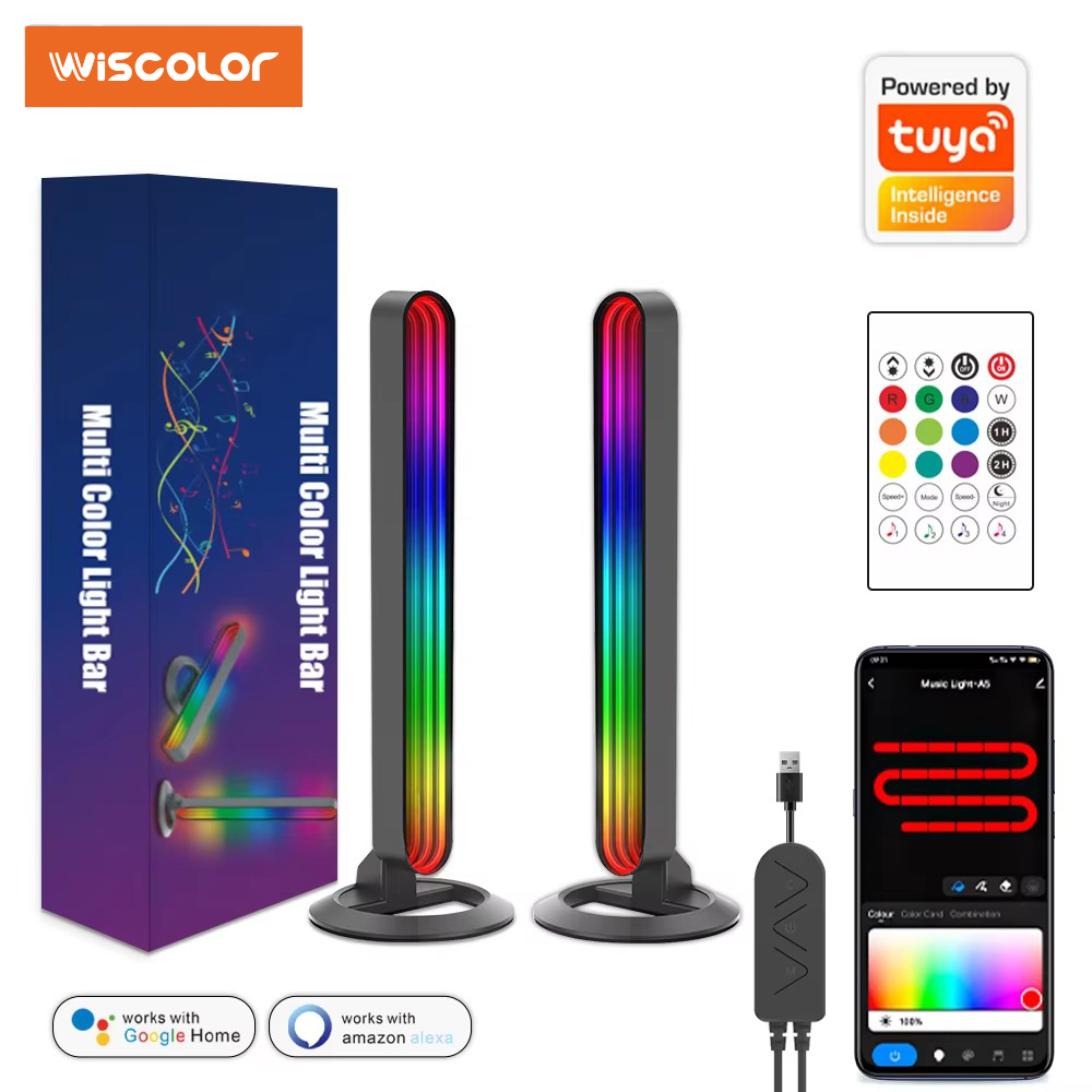 Smart RGB LED Light Bar with M - Home Decor App 评论和价格