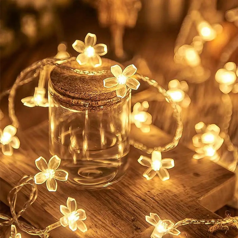 1PC Cherry Blossom Flower Fair - Fairy Lights Bedroom 评论和价格