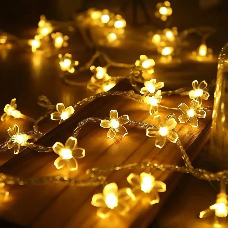 1PC Cherry Blossom Flower Fair - Fairy Lights Bedroom 评论和价格