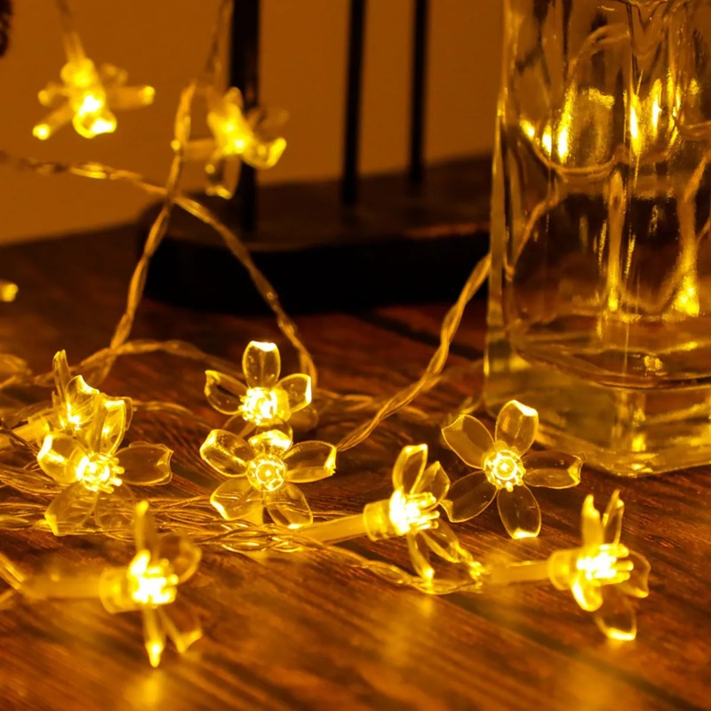 1PC Cherry Blossom Flower Fair - Fairy Lights Bedroom 评论和价格