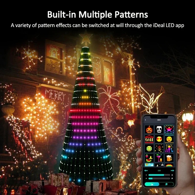 Christmas Star Tree Lights RGB - Home Decor App 评论和价格