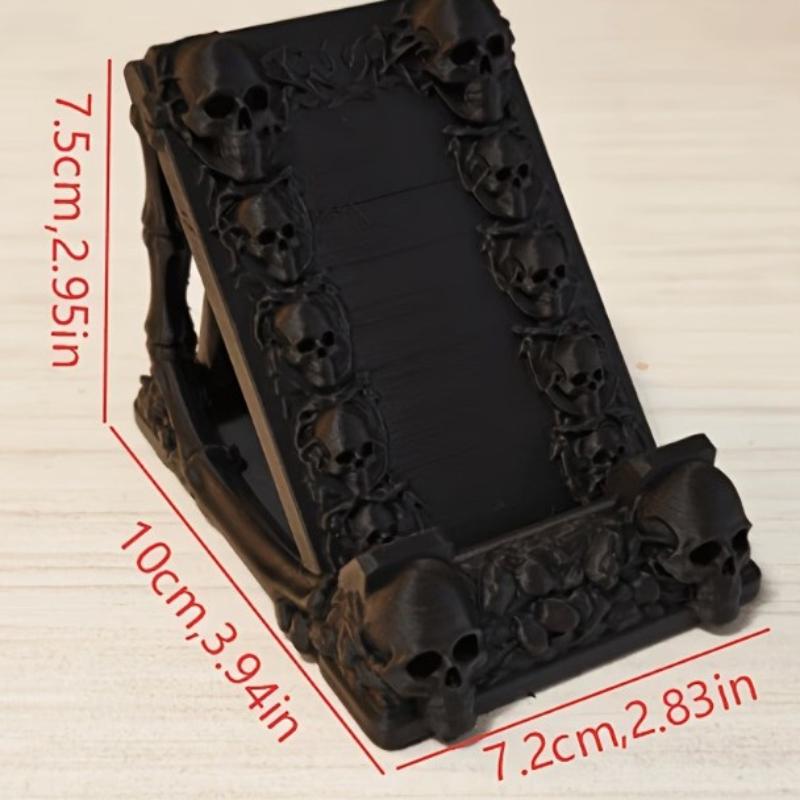 Gothic Style Skull Phone Holde - Home Decor Gothic 评论和价格