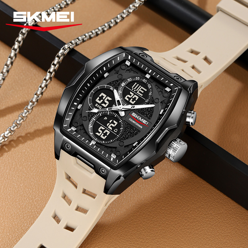 SKMEI 2601 New Business Men's  - Vintage Alarm Clock 评论和价格