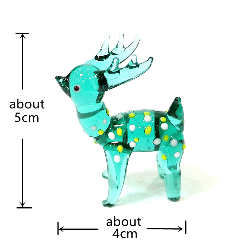Custom Cute Christmas Deer Gla - Home Xmas Decor Ideas 评论和价格