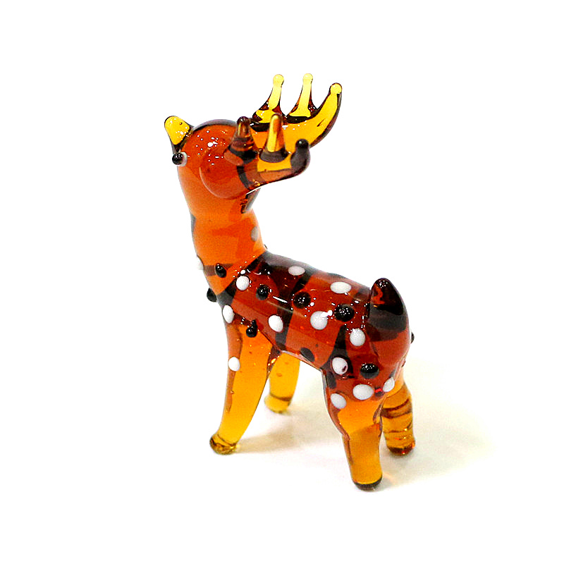 Custom Cute Christmas Deer Gla - Home Xmas Decor Ideas 评论和价格