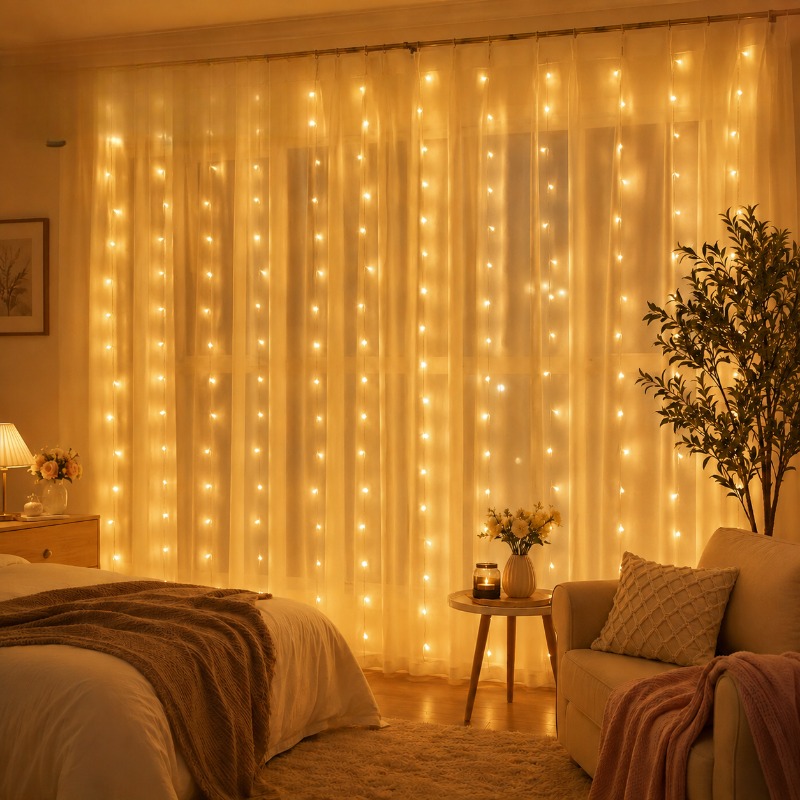 3/4/6m Curtain LED String Ligh - Fairy Lights Bedroom 评论和价格