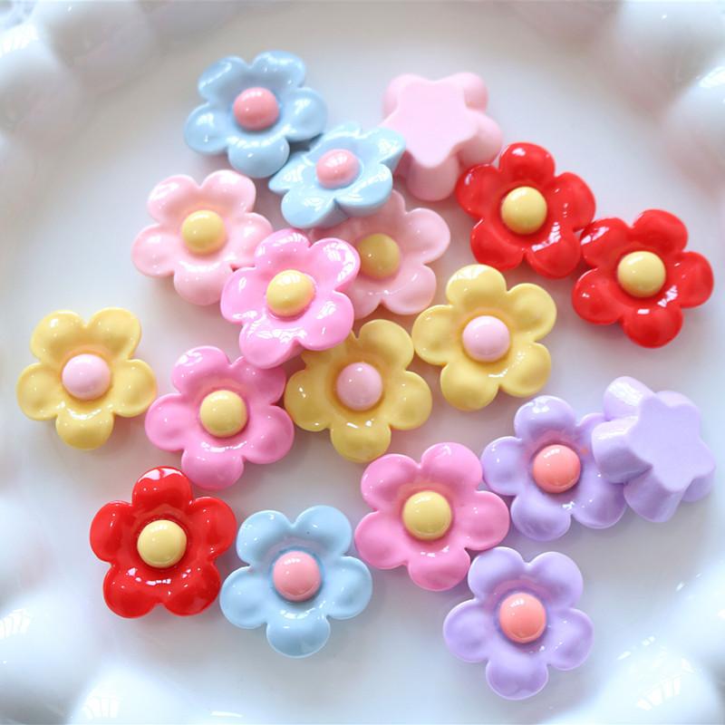 10PCS Shiny 22x22mm Flower Ser - Home Decor Flowers 评论和价格
