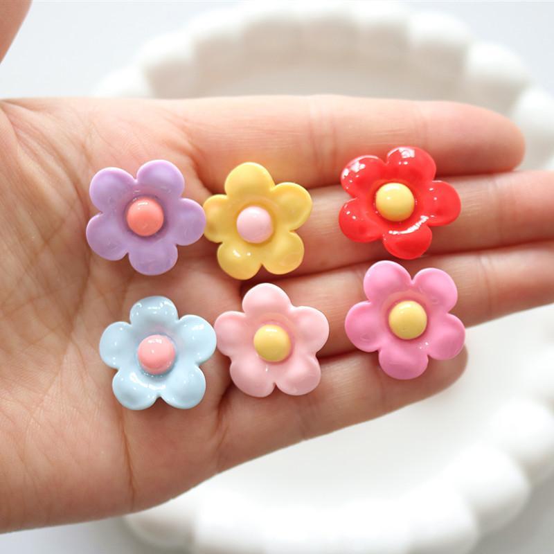 10PCS Shiny 22x22mm Flower Ser - Home Decor Flowers 评论和价格
