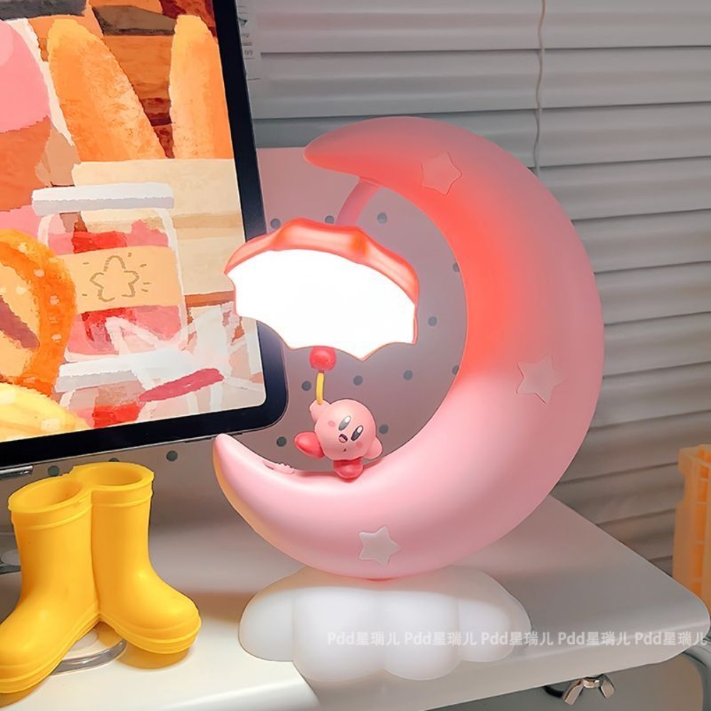 Cute Kirby Moon Night Light, K - Home Decor Online 评论和价格