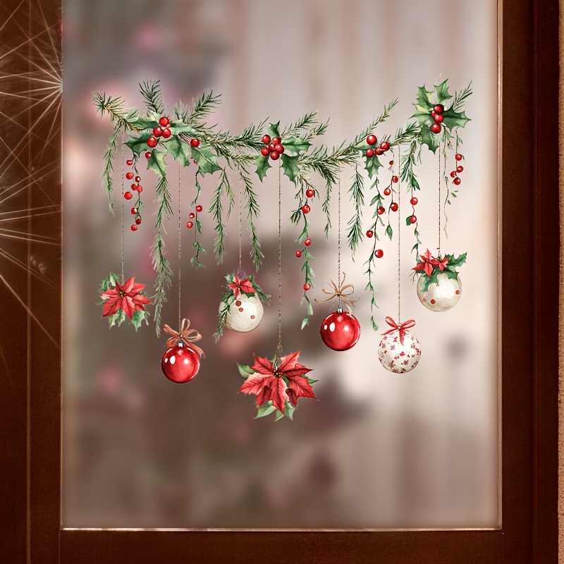 Christmas Windows Sticker Merr - Home Decor Xmas Gifts 评论和价格