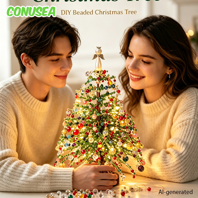 DIY Beaded Christmas Ornaments - Home Xmas Decor Ideas 评论和价格
