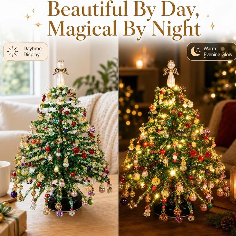 DIY Beaded Christmas Ornaments - Home Xmas Decor Ideas 评论和价格