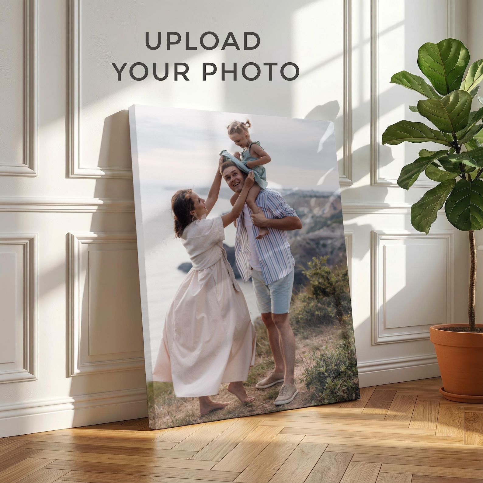 Personalized Photo Canvas, Cus - Home Decor Canvas 评论和价格