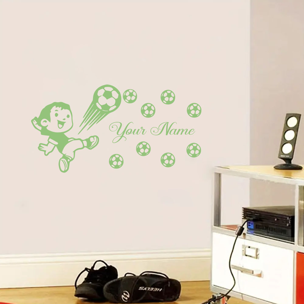 1pc Creative soccer football p - Home Decor Wall Stickers 评论和价格