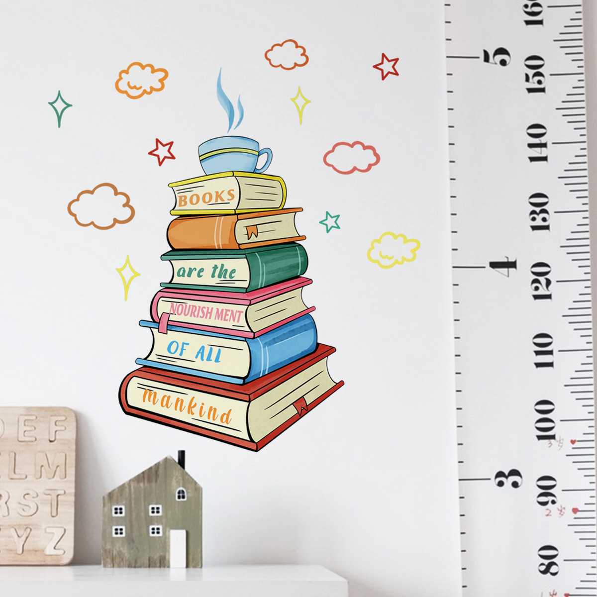 Never Stop Reading Wall Decals - Home Decor Catalog 评论和价格