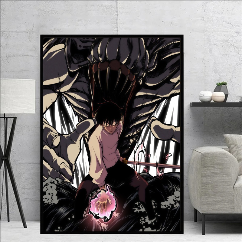Jujutsu Kaisen Yuta Okkotsu &  - Home Decor Canvas 评论和价格