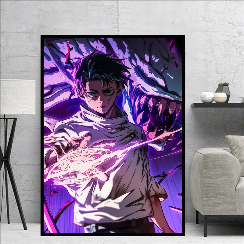 Jujutsu Kaisen Yuta Okkotsu &  - Home Decor Canvas 评论和价格