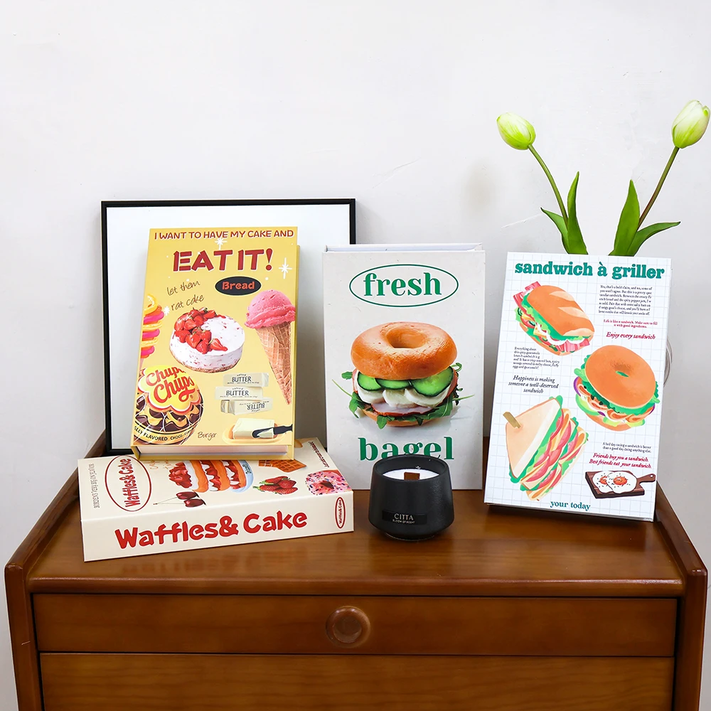 Food Fashion Fake Books Decor  - Home Decor Catalog 评论和价格