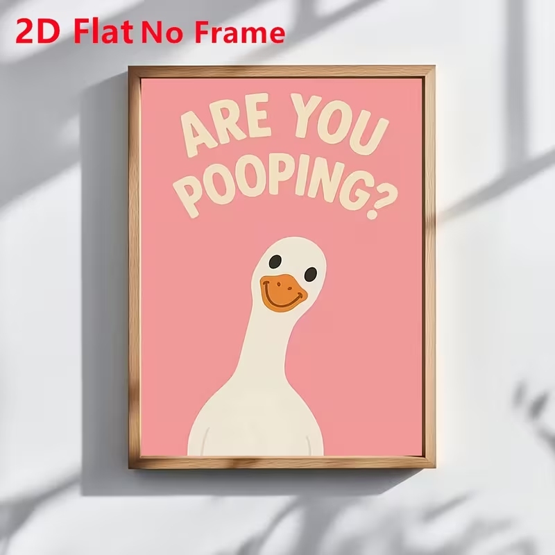 Modern Pink Are You Pooping Qu - Home Decor Foto 评论和价格