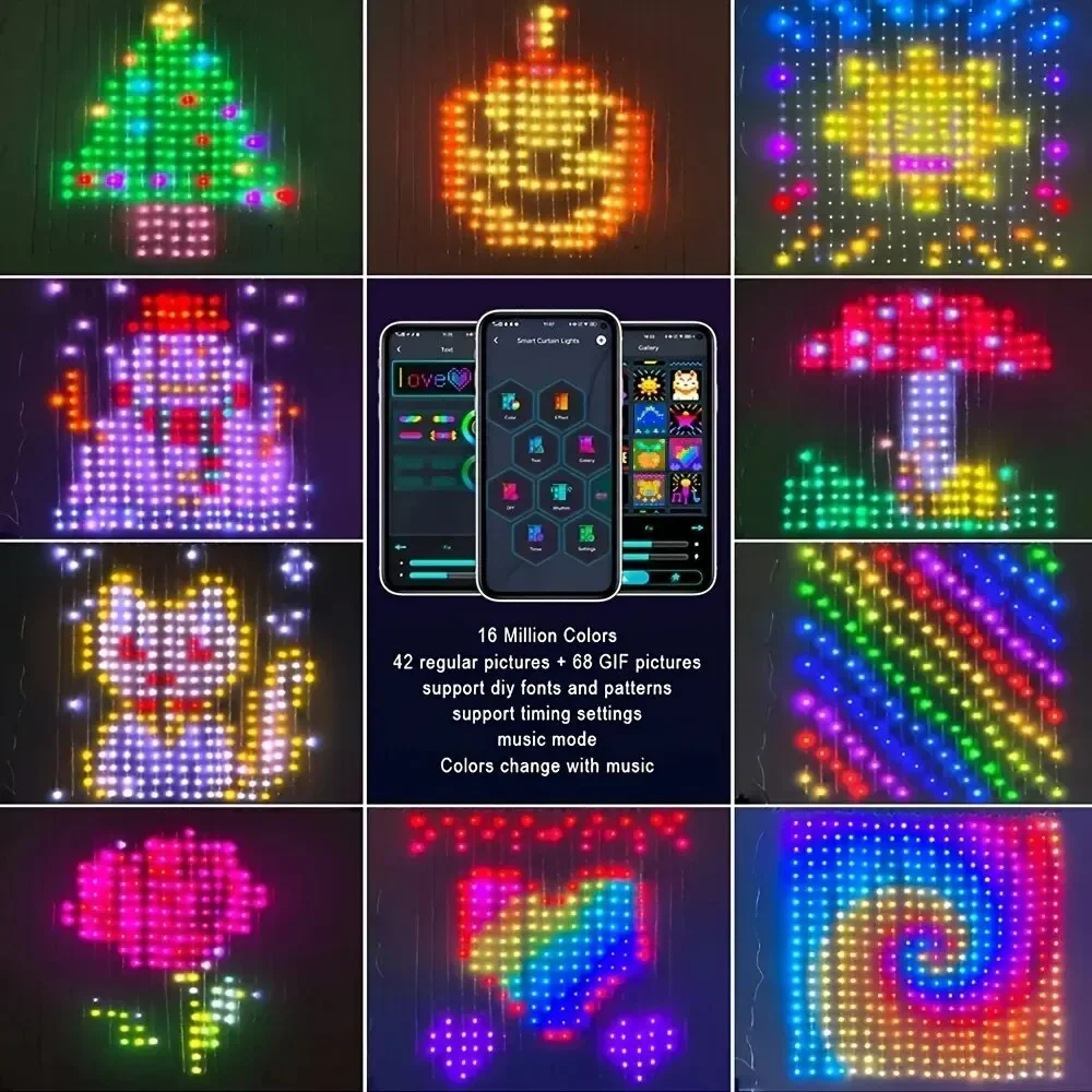 Smart LED Curtain Light APP Co - Home Decor App 评论和价格
