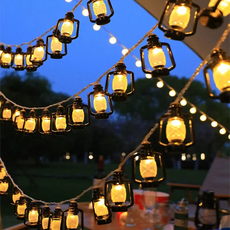 Vintage Kerosene Lamp LED Stri - Fairy Lights Bedroom 评论和价格