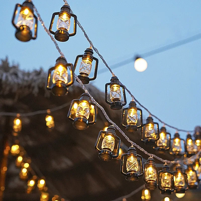 Vintage Kerosene Lamp LED Stri - Fairy Lights Bedroom 评论和价格
