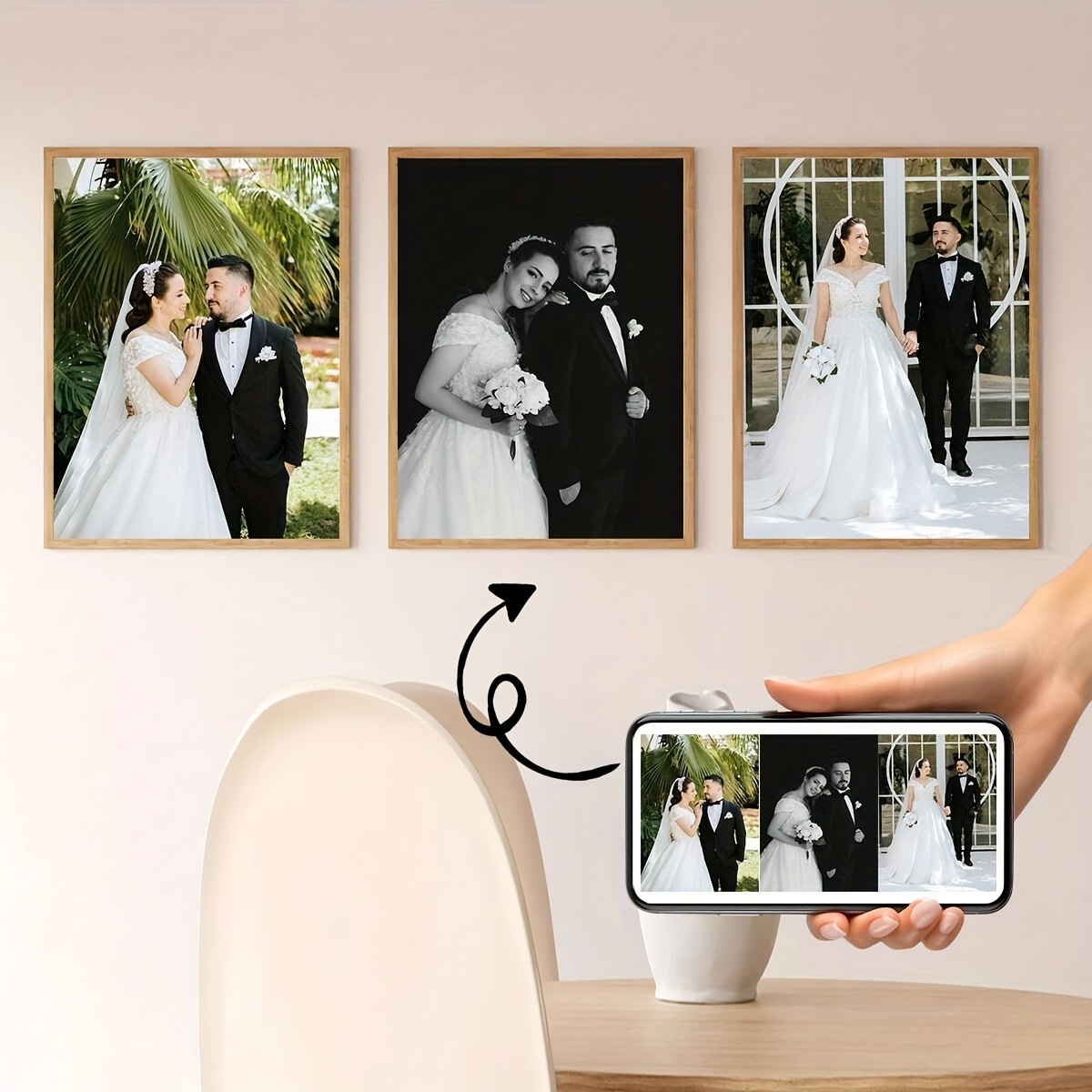 3pcs/set Custom Square Canvas  - Home Decor Canvas 评论和价格