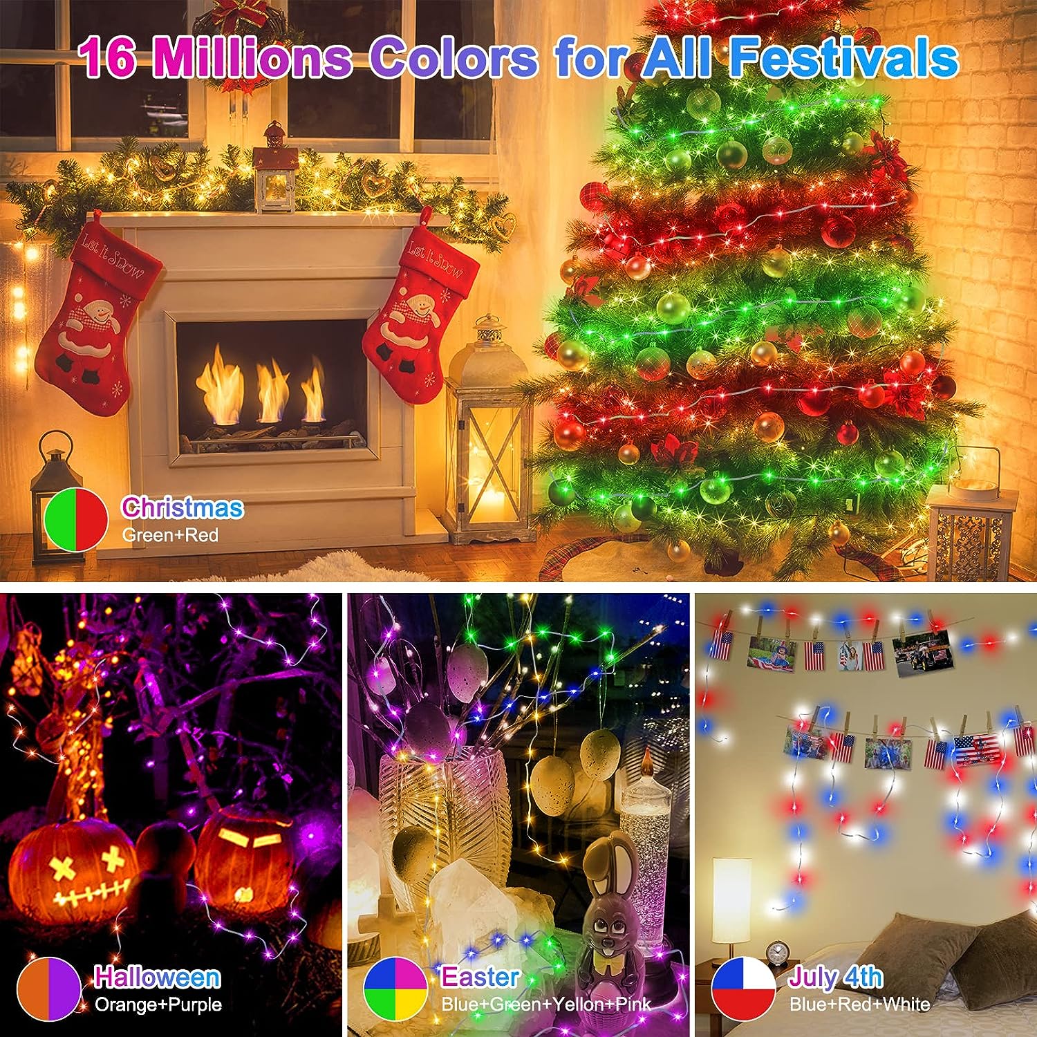 Dream Color WS2812B LED String - Home Decor App 评论和价格