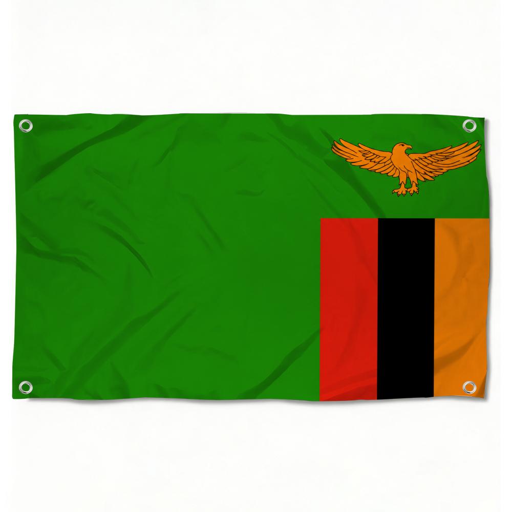 Zambia Custom Flag Wall Hangin - Home Decor Zambia 评论和价格